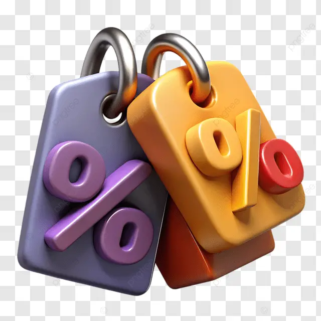 pngtree 3d shopping sale tags with discount percentages e commerce concept png image 17693906 (1)